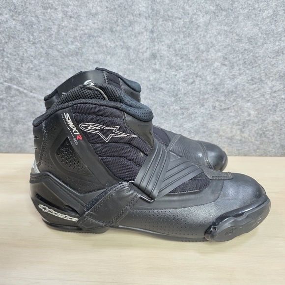 Alpinestars Boots SMX-1 R V2 Vented Street Motorcycle Racing Riding Size 10.5 - Picture 1 of 9